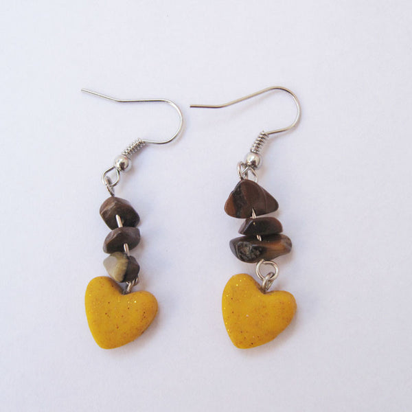 'HEART-SHAPED 1125' Earrings