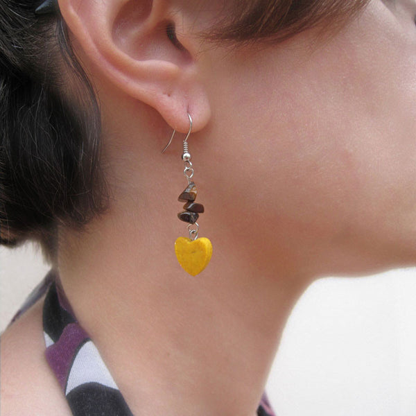 'HEART-SHAPED 1125' Earrings