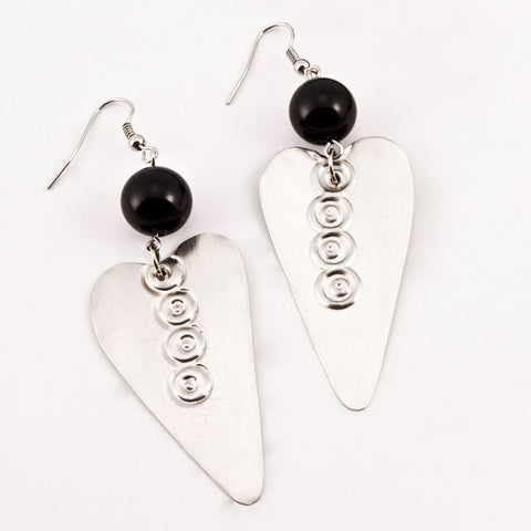 'HEART-SHAPED 1128' Earrings