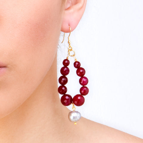 'ELE RUBY' Earrings